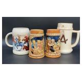 Beer steins, Stetson Limited Edition, German