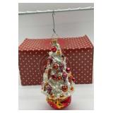 Christopher Radko Tree Trim Treasure glass