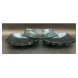 7 Glass Bowls, 8 x 8.5 inches