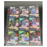 9 Topps Star of MLB baseball cards