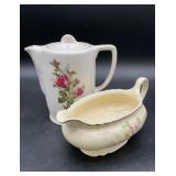 Vintage Homer Laughlin gravy boat in the Virginia