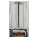 Vintage Craftsman manual push reel lawn mower, 53