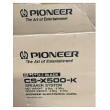 Pioneer speaker system, CS-X500-K, new in box
