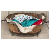 Prestige Wicker dog bed 29 x 22 x 10.5 in,