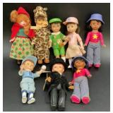 8 vintage McDonalds Madame Alexander dolls, 4.75