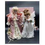 Vintage porcelain angel doll, J Misa Collection