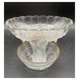 Vintage Lenox fine crystal star bud vase. Indiana