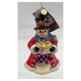 Christopher Radko Dapper Dan glass Christmas