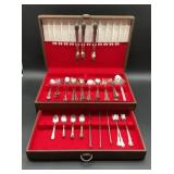 48 Pieces of silverware. WM Rogers, International