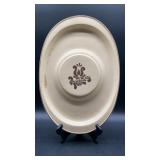 Vintage Pfaltzgraff Village stoneware oval Cheese