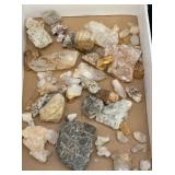 Mineral & Crystal Specimen Collection Including