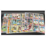 Approximately 72 1981 Topps Baseball cards,