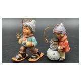 2 Vintage Berta Hummel 1999 Goebel Christmas