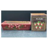 Woodcrest by Styson Flour decorative wooden box 7