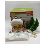 Department 56 Grinch Village Holiday Gift Set,