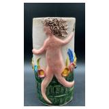 Sculptural ceramic vase by artist Jane Peiser.?