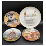 Vintage collectorï¿½s plates, Holly Hobbie Motherï¿½s