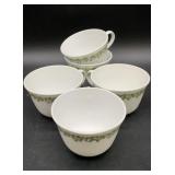 5 Vintage Corelle Spring Blossom ,Crazy Daisy cup