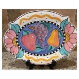 Signed Lynn Wilkes Armstrong Hand-Painted Fruit