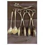 Vintage Silverplate Serving Utensils Including