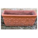 Rectangle Terracotta Planter, Italy, 6.5 inches