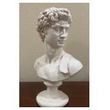 Grand Tour Style David Bust Sculpture, Made in