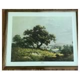Dalhart Windberg Big Tree Framed Landscape Art