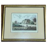 Framed Chateau de Menars French Architectural