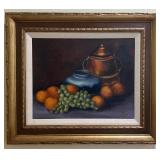 Original Jill D. Warren Still Life Acrylic