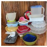 Vintage Tupperware Storage Containers,Misc Brands
