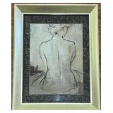 Artist Signed Bridges Contemporary Figurative