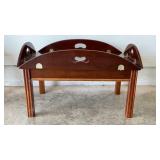 Chippendale-style Butler's tray coffee table,