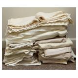 JCP home polyester sheet set, Martex pillow cases