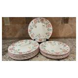 12 Churchill Fine English Briar Rose Tableware
