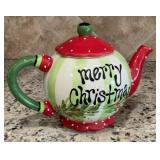 Greatest Gift collection Christmas Tea Pot,