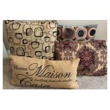 Designer Accent Pillows Including Home Maison