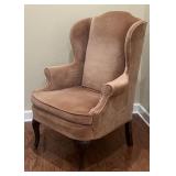 A. Brandy, Inc. Regency Wingback Accent Chair in