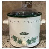 Vintage 1970 Rival Crock-Pot slow cooker with a