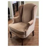 A. Brandy, Inc. Regency Wingback Accent Chair in