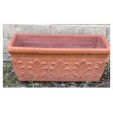Rectangle Terracotta Planter, Italy, 6.5 inches