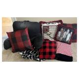 Christmas Throw Pillows, Lap Blankets & Husband