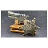 Vintage 1950 Hubley miniature Derringer toy cap