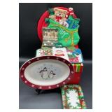 Debbie Mumm Snowman Spreaders Gift Set, Royal