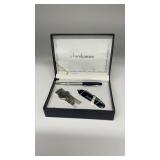 Vintage Marksman brand gift set, has  a pen,