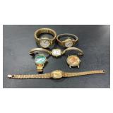 Vintage speidel USA Timex Gold-Tone Ladies Dress