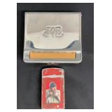 Vintage Job cigarette rolling machine with a