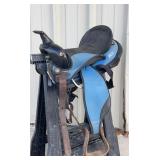 Abetta Youth Synthetic Western Saddle 14 inch