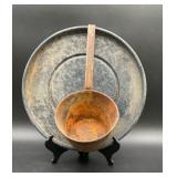 Vintage U.S. Creamery Co. 1951 Metal Dipper And
