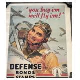 Vintage WWII Defense Bonds & Stamps You Buy Em