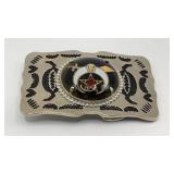 Vintage 3in Shriners Masonic belt buckle